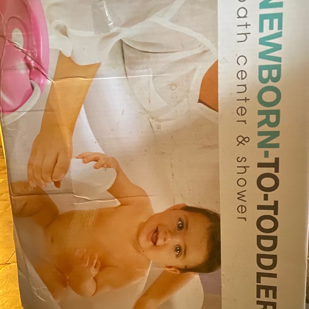 Bath with shower 2 in 1
